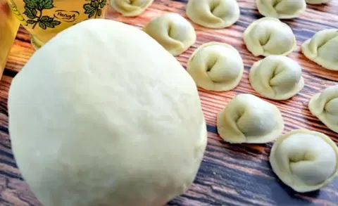 Тесто для пельменей на теплом молоке