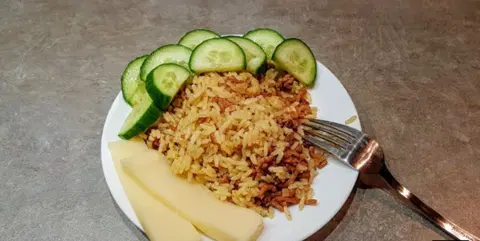 Фарш мясной с рисом