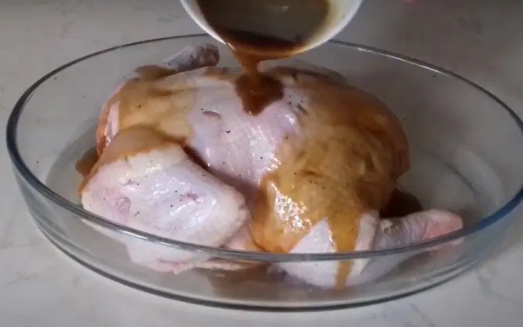 Курица в меду — шаг 3