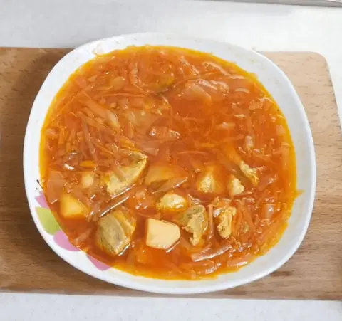Борщ со свининой