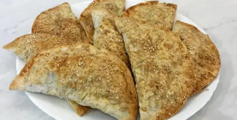 Ленивые чебуреки из лаваша с фаршем
