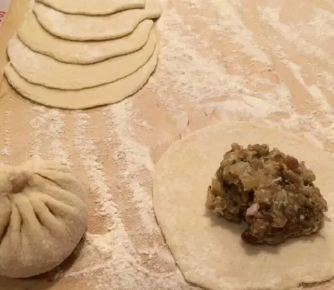 Тесто для хинкали
