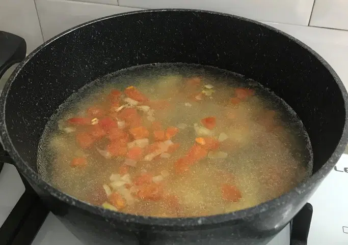 Суп из трески с овощами по-норвежски — шаг 5