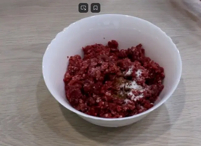 Домашние чизбургеры с овощами — шаг 1