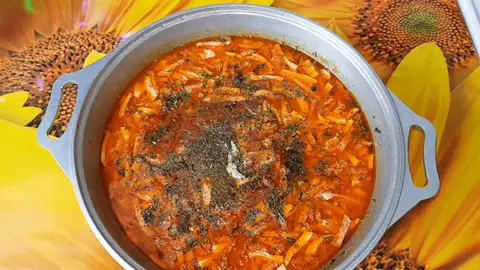 Рассольник с колбасой