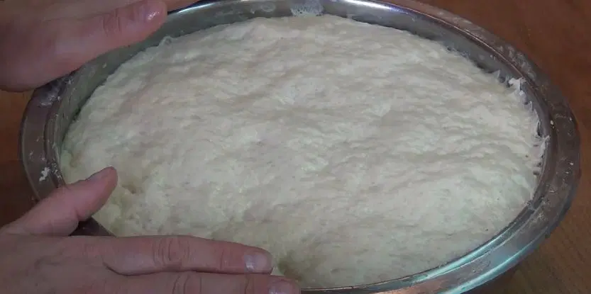 Осетинский пирог с грибами и картошкой — шаг 9