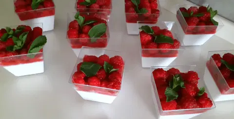 Кокосовая панна котта