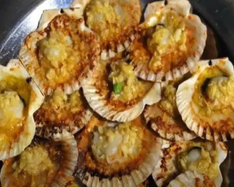 Гребешки в духовке