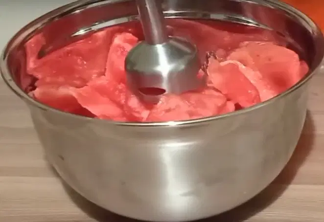 Арбузное желе — шаг 1