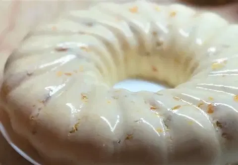 Десерт бланманже с творогом