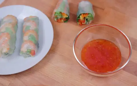 Роллы в рисовой бумаге