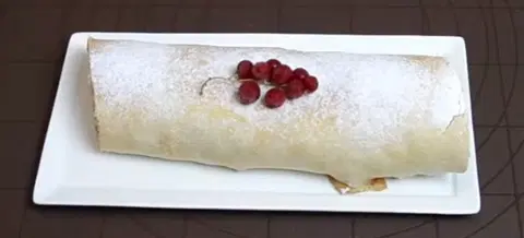 Австрийский штрудель с яблоками