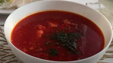 Сладкий борщ без капусты
