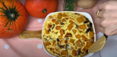 Запеканка из тыквы