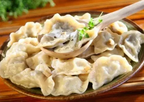 Вареники с картошкой и грибами