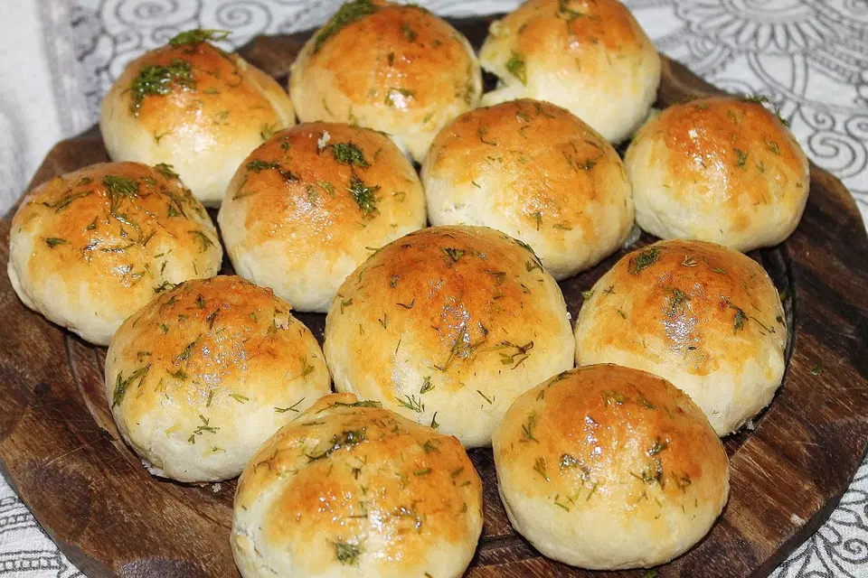 Чесночные булочки