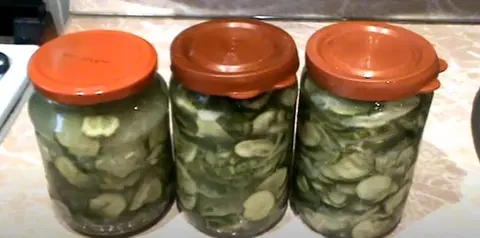 Сырой салат из огурцов на зиму