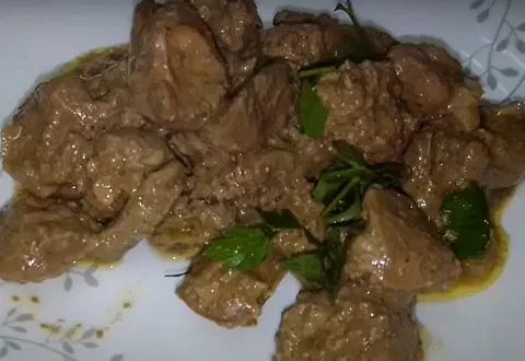 Печенка в сметане