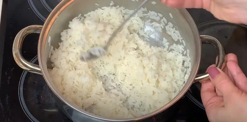 Зубатка с рисом в духовке — шаг 7