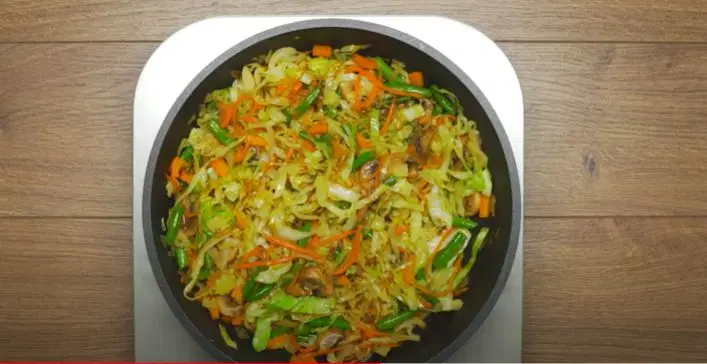 Гречневая лапша с овощами — шаг 4