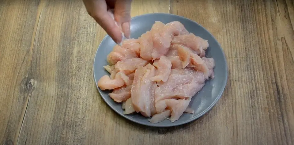 Соба с курицей и овощами — шаг 2