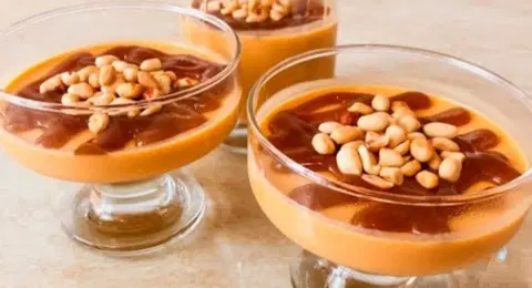 Бланманже из тыквы