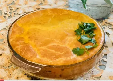 Шарлотка с капустой