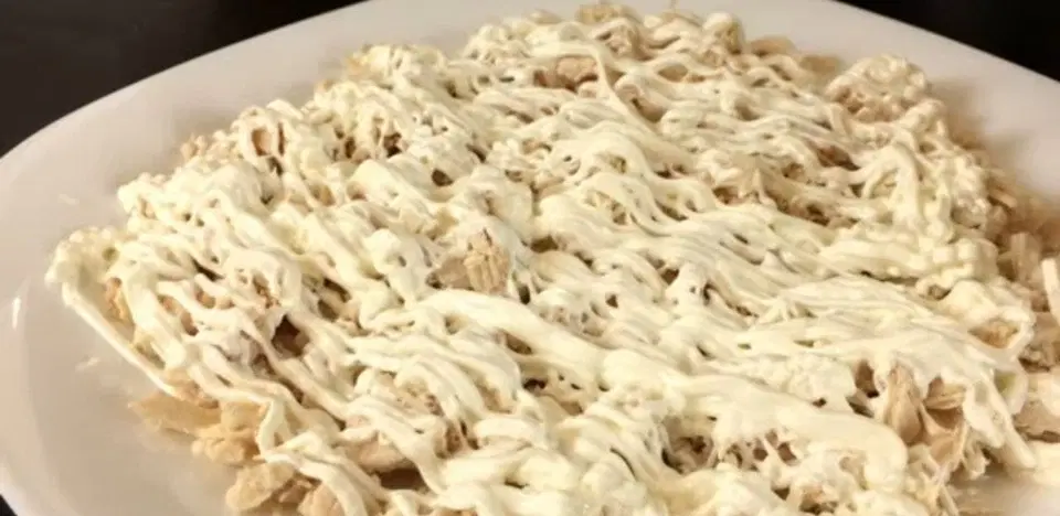 Воздушный салат "Невеста" с курицей — шаг 2