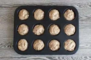 ПП маффины со ржаными отрубями — шаг 7