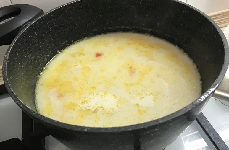 Суп из трески с овощами по-норвежски — шаг 7
