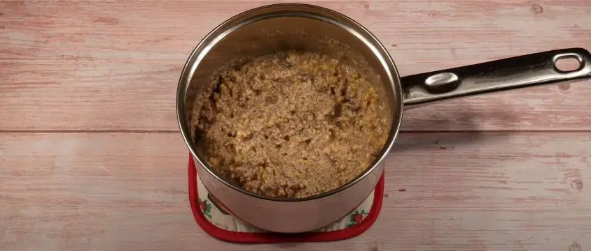 Блины с начинкой из грецких орехов — шаг 4
