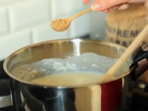 Лазанья с шампиньонами и сыром — шаг 4