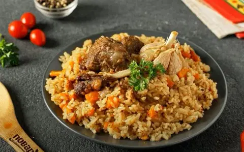 Плов из козлятины