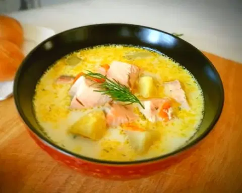 Мясной суп по-фински