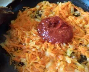 Лагман без мяса — шаг 3
