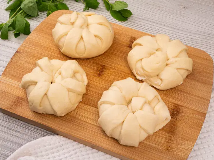 Булочки-улитки с творогом — шаг 7