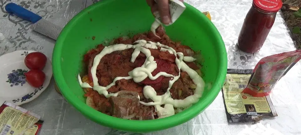 Шашлык из антрекота — шаг 2