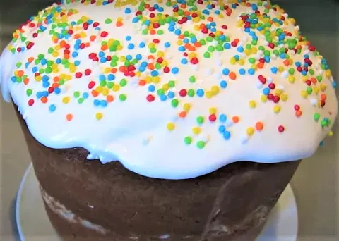 Творожный кулич в хлебопечке