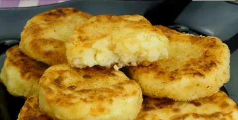 Картофельные котлеты на растительном масле