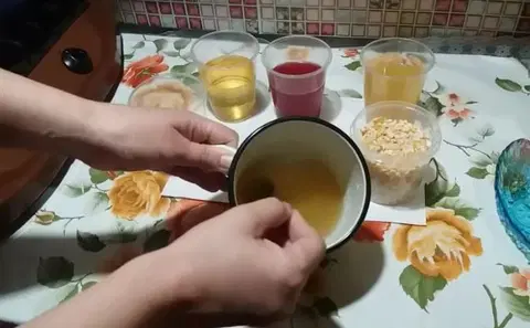Желе многослойное