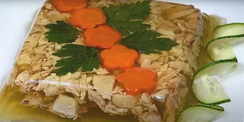 Куриный холодец
