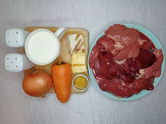 Печеночный паштет — шаг 1