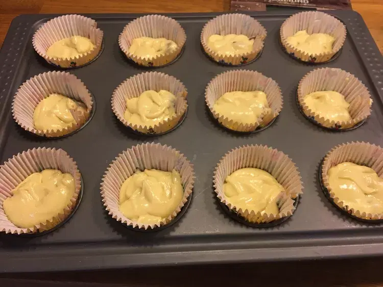 Апельсиновые маффины с изюмом — шаг 4