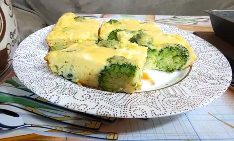Запеканка из брокколи