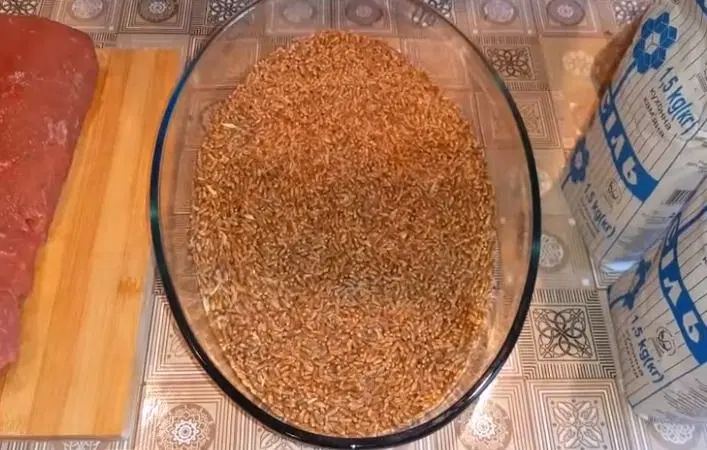 Пряное вяленое мясо — шаг 1