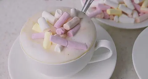 Капучино с маршмеллоу
