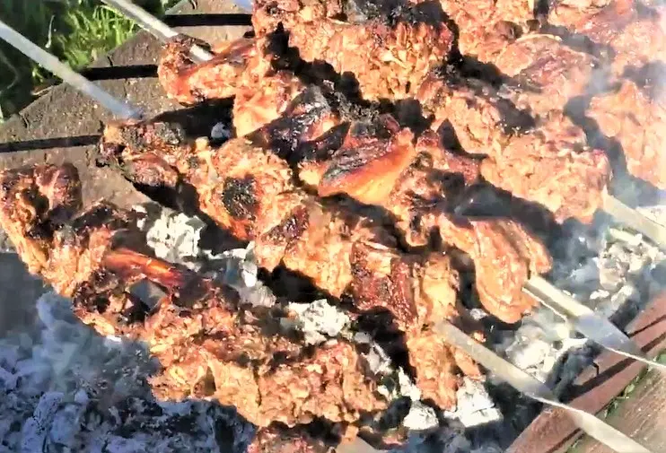 Шашлык из бобра