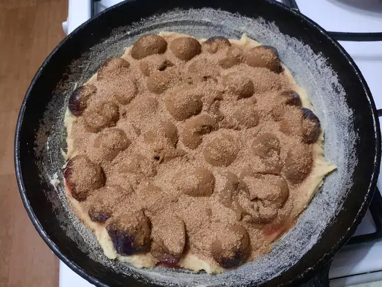 Сливовый пирог — шаг 6