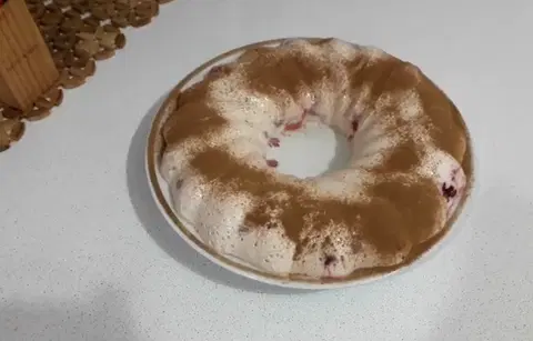 Бланманже малиновое