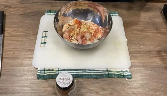 Лангустины в кляре — шаг 2